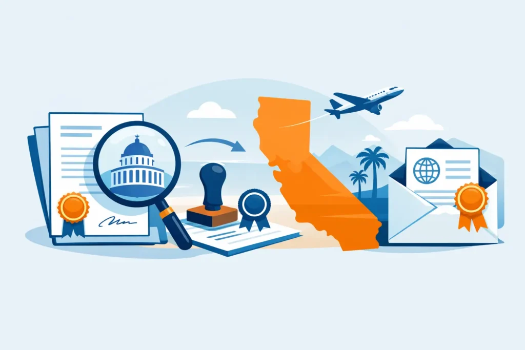 Apostille Process Guide for California Docs