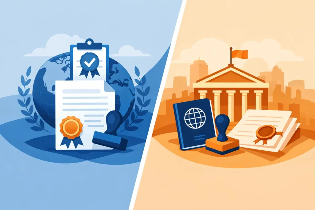 Apostille vs Embassy Legalization Explained
