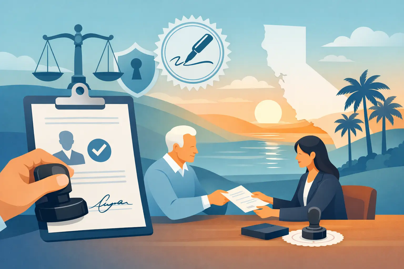 Power of Attorney Notarization in California