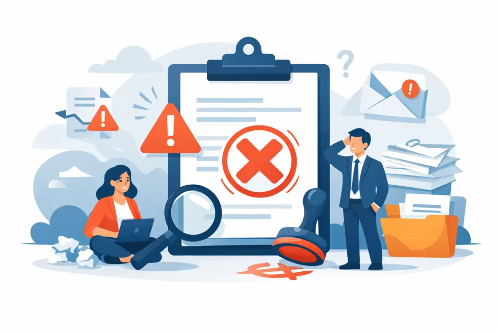 10 Common Reasons Documents Get Rejected