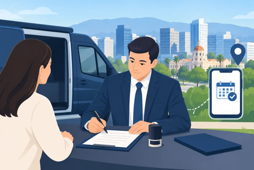 How to Schedule Mobile Notarization in San Jose